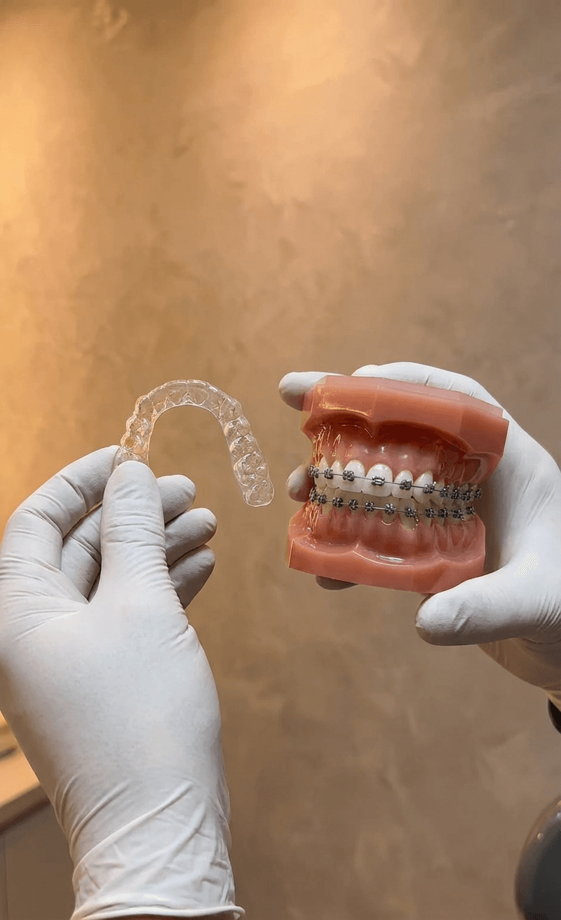 Aparelho fixo ou alinhadores?